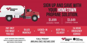 Hometown Energy propane ad