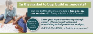 Energy Audit ad for Harrison REMC