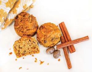 Pumkin bran muffins