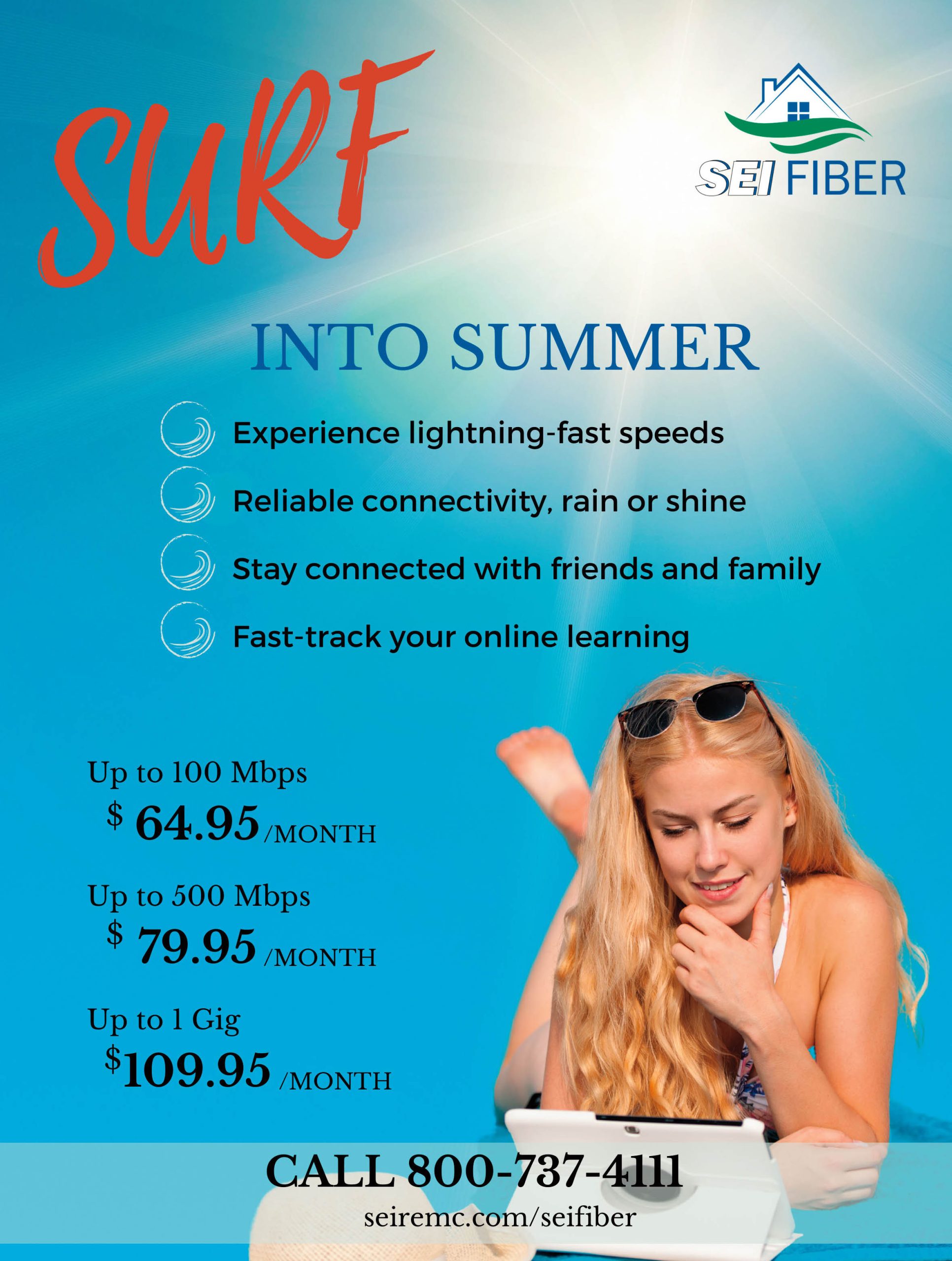 Surf into summer with SEI Fiber Indiana Connection