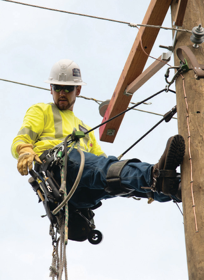 Two Linemen Compete in Statewide Rodeo - Indiana Connection