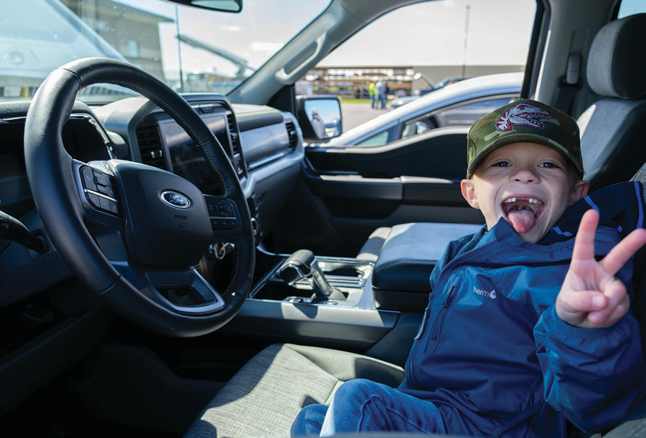 Child in car 