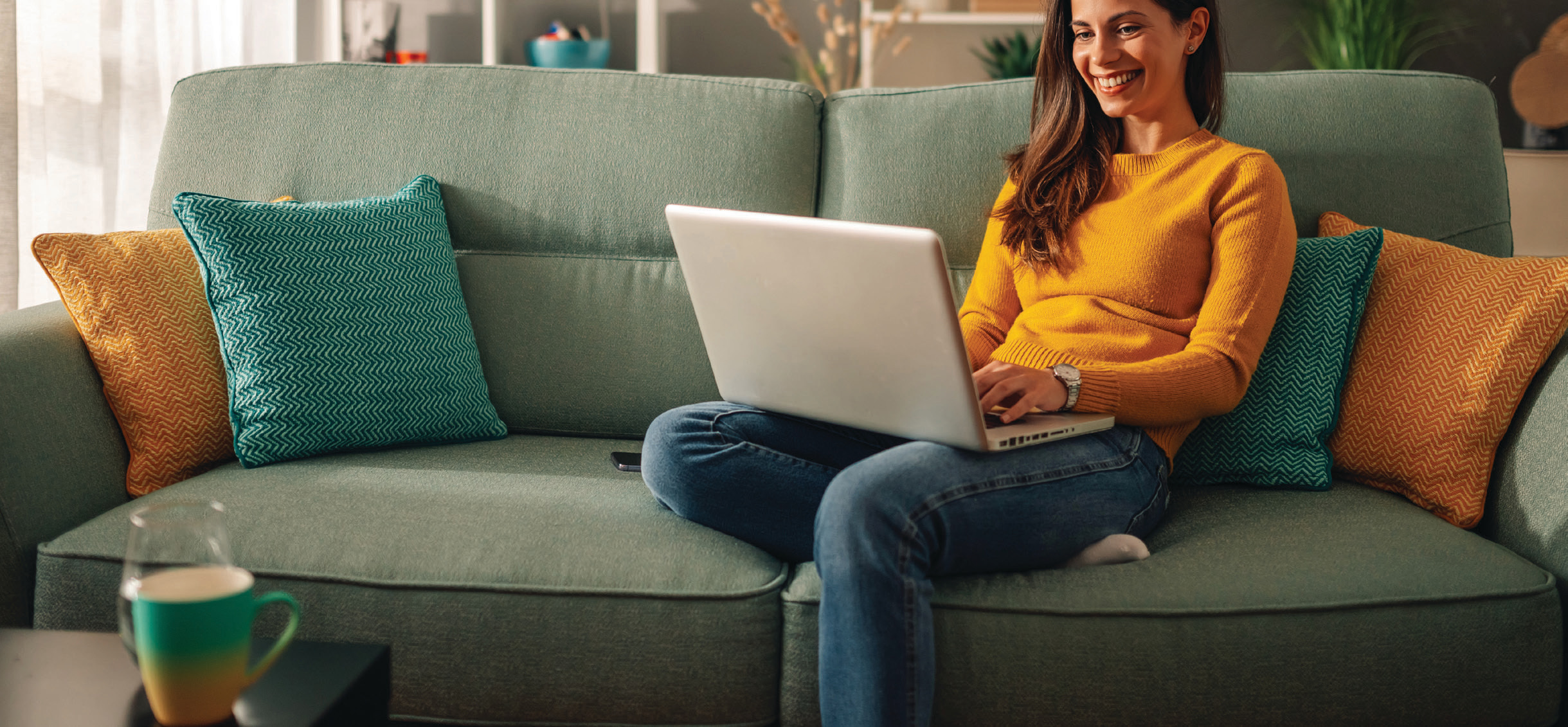 Woman on laptop