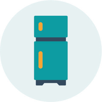 Refrigerator illustration