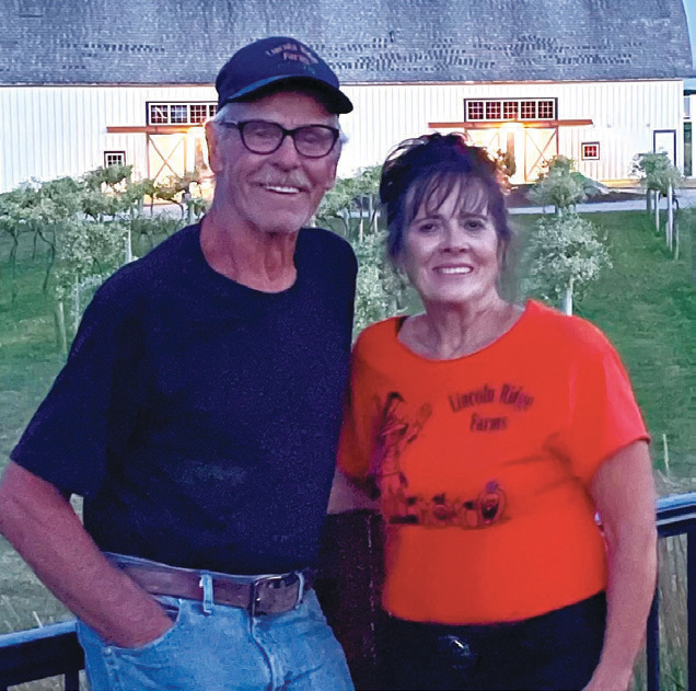 Lincoln Ridge Farms owners Jeff and Cathy Thomas