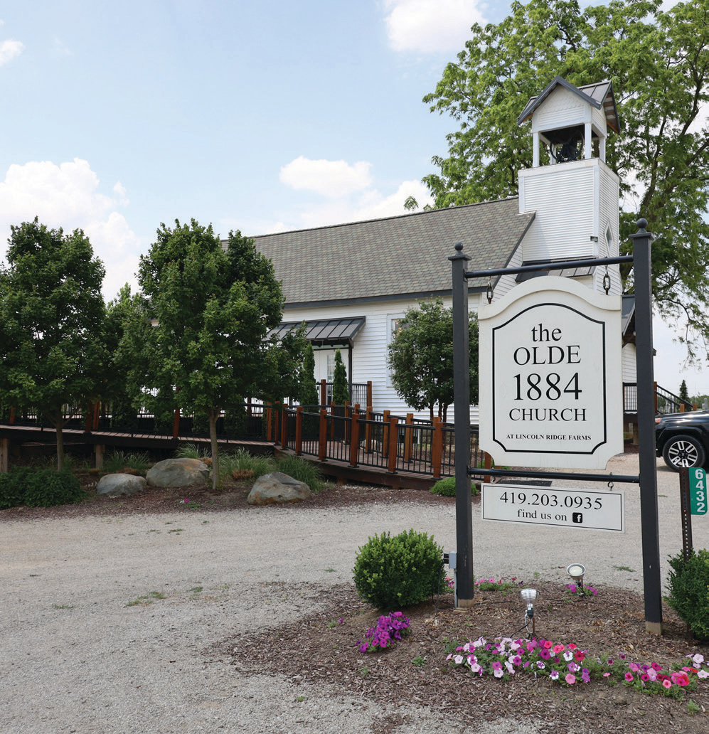 A view of the ‘Olde 1884 Church.