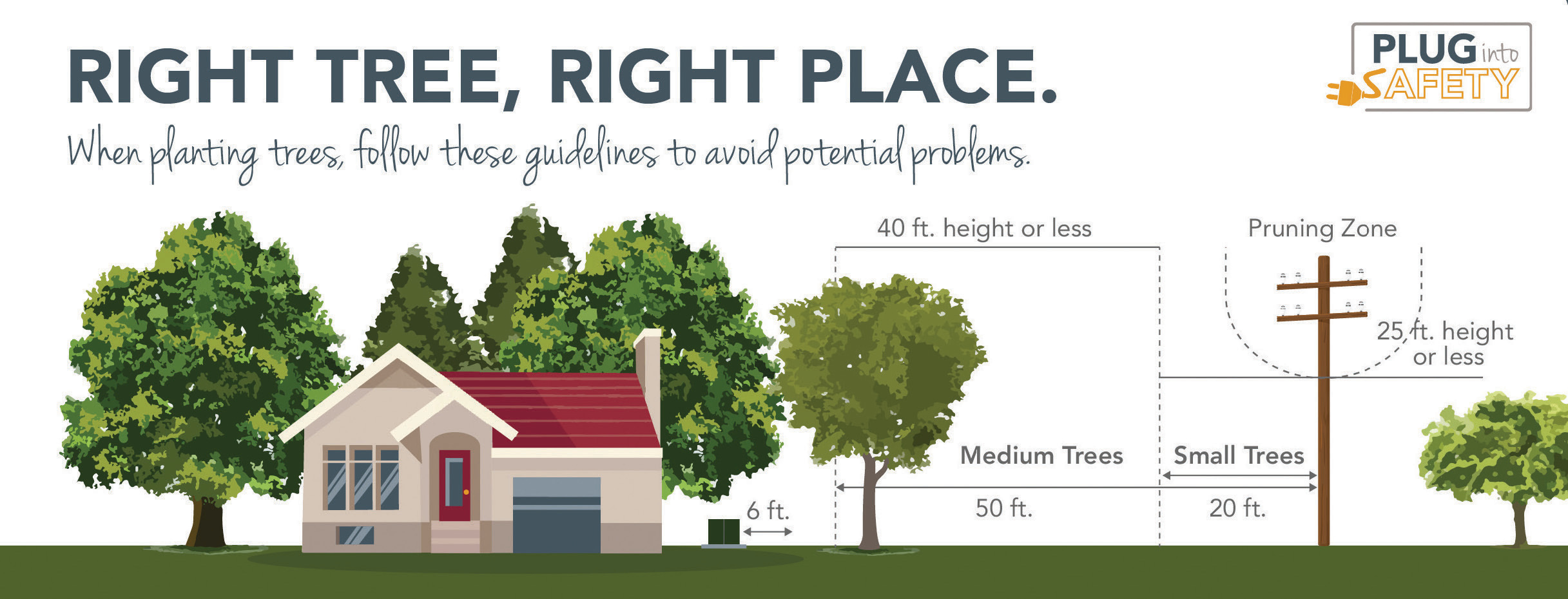 Right tree, right place graphic