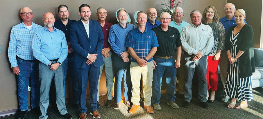 PPEC board of trustees gathers for a photo after they unanimously voted to bring PPEC members high-speed fiber internet service.