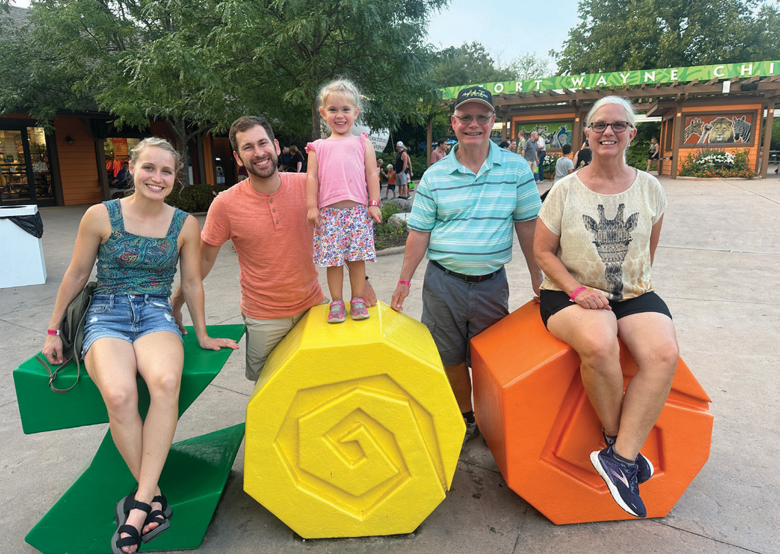 Family at Ft. Wayne Zoo