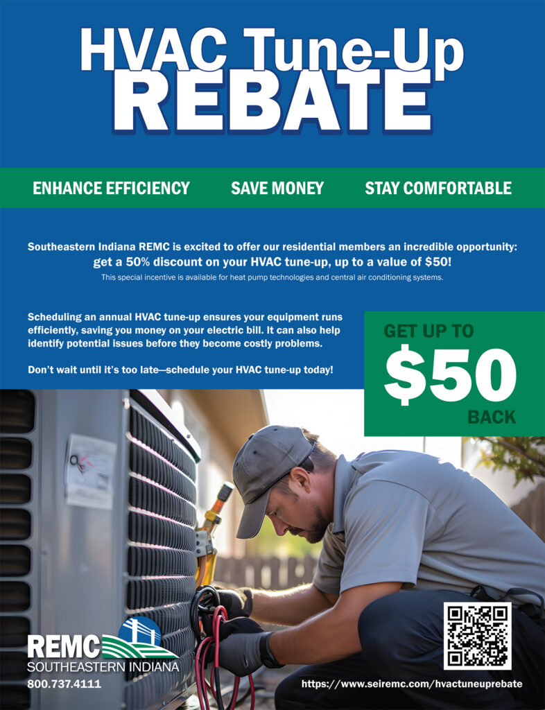 HVAC tune-up rebate ad