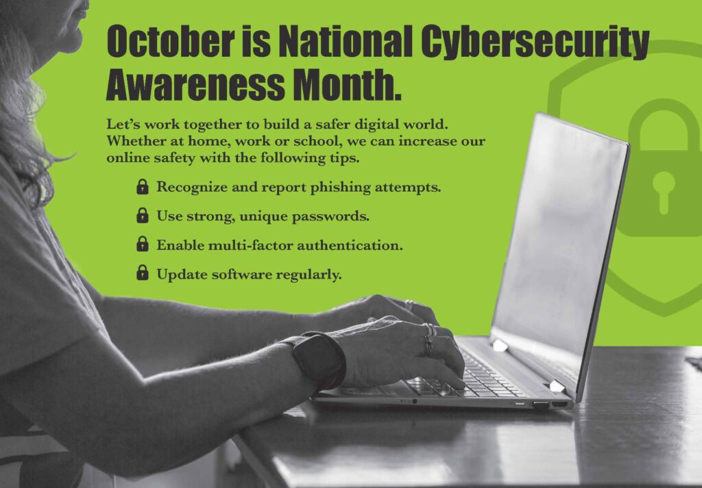 Cybersecurity Month Graphic