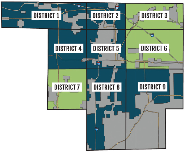 Steuben District Map