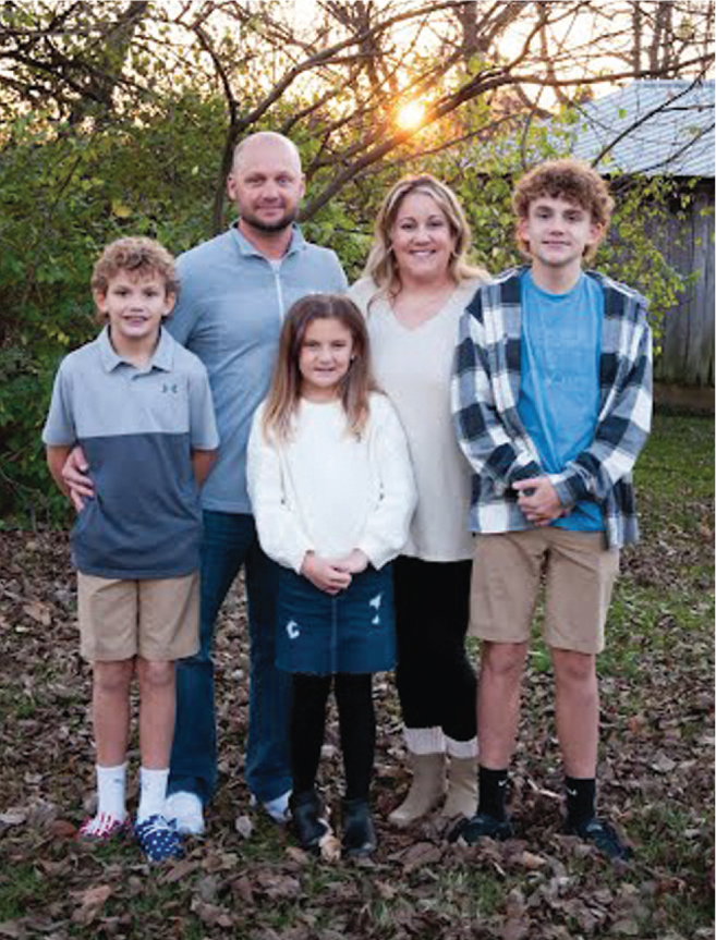 Matt Glenn and family