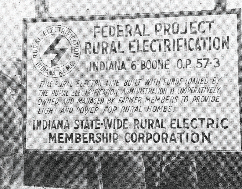 Boone REMC received one of the first REA loans.